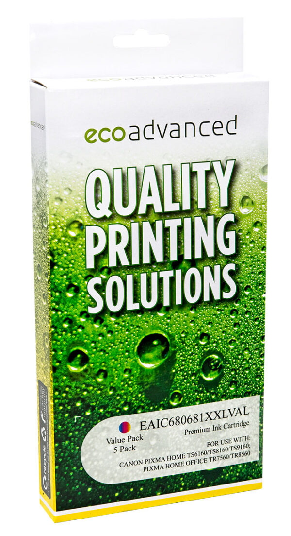 Canon  680 black and 681 colour  ink cartridges