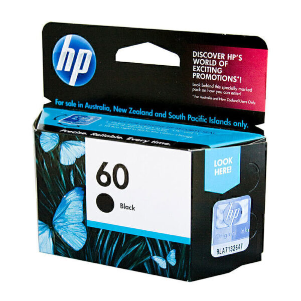 Hp 60 Black Ink Cartridge